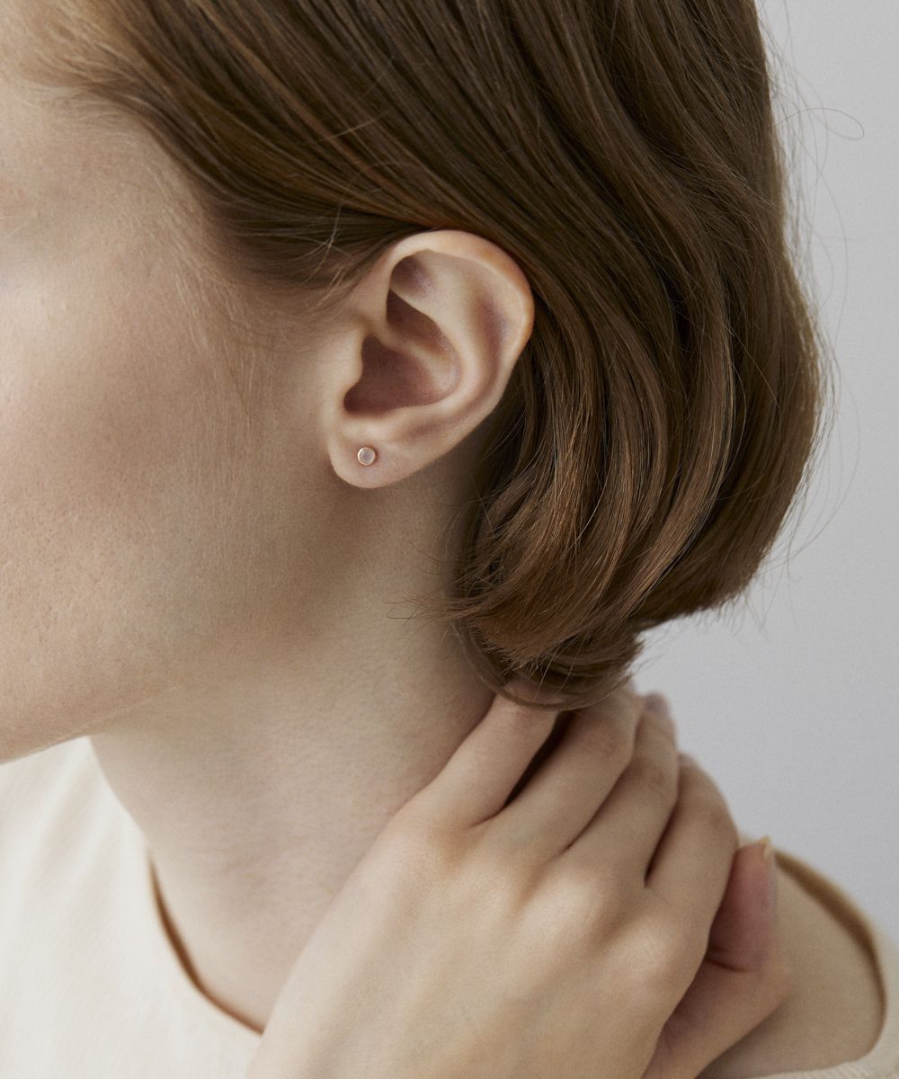 Canal4℃ K10 Yellow Gold Earrings