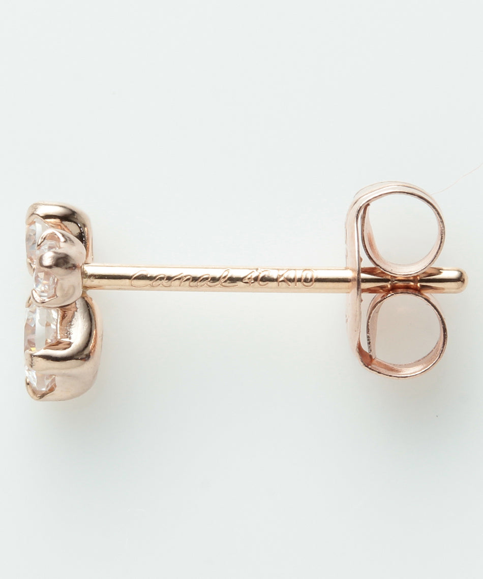 カナルヨンドシー Canal4℃ キュービックジルコニアPGピアス