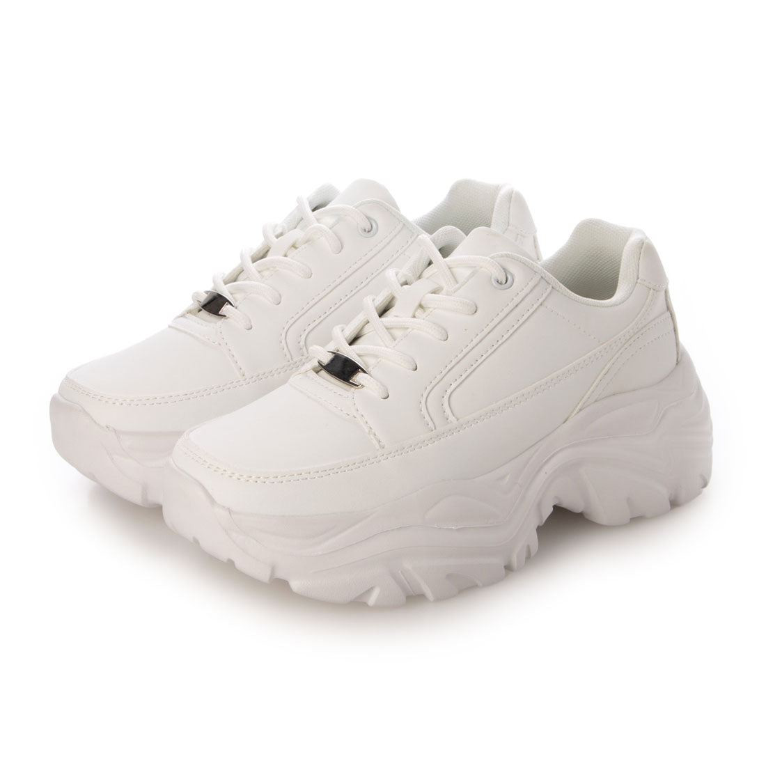 カナーリオン canerrion 厚底軽量スニーカー (WHT) WHT