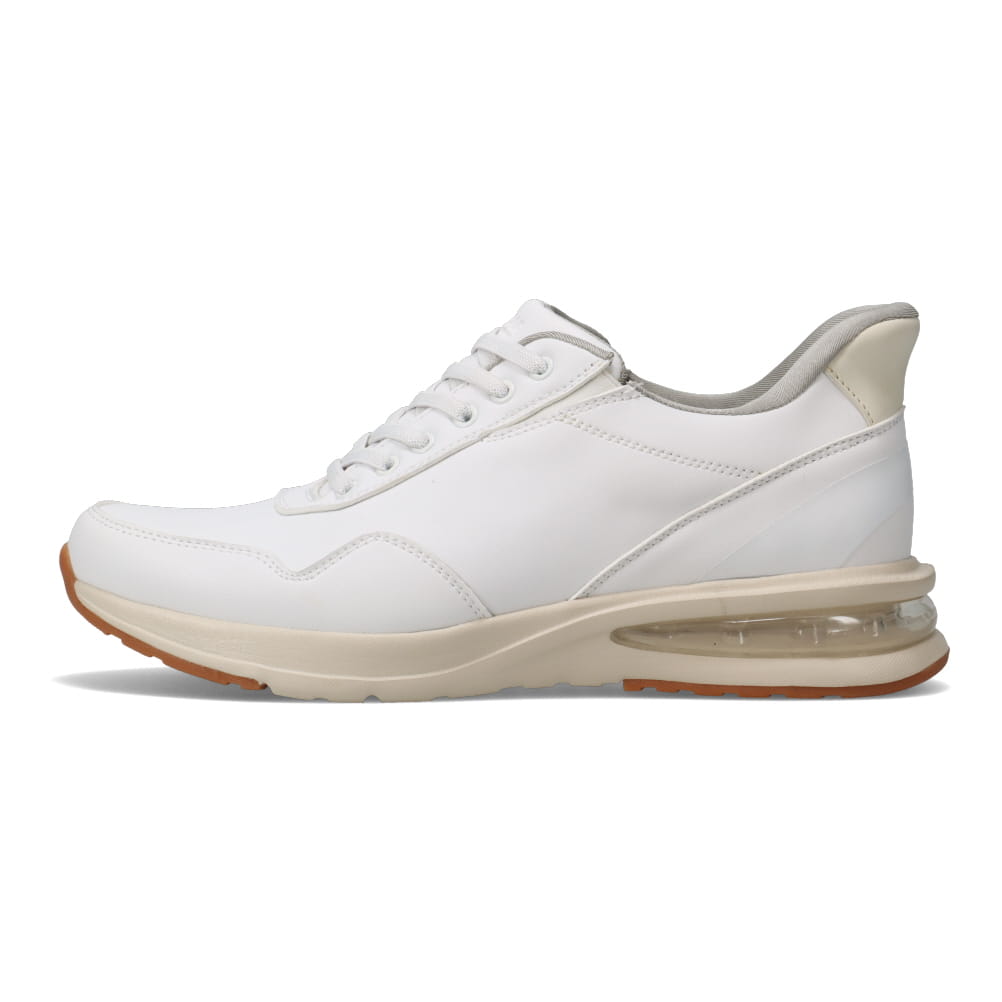 スパットシューズ(エアソールタイプ) 手を使わずに履ける【24.5cm~29.0cm】 (WHT) WHT