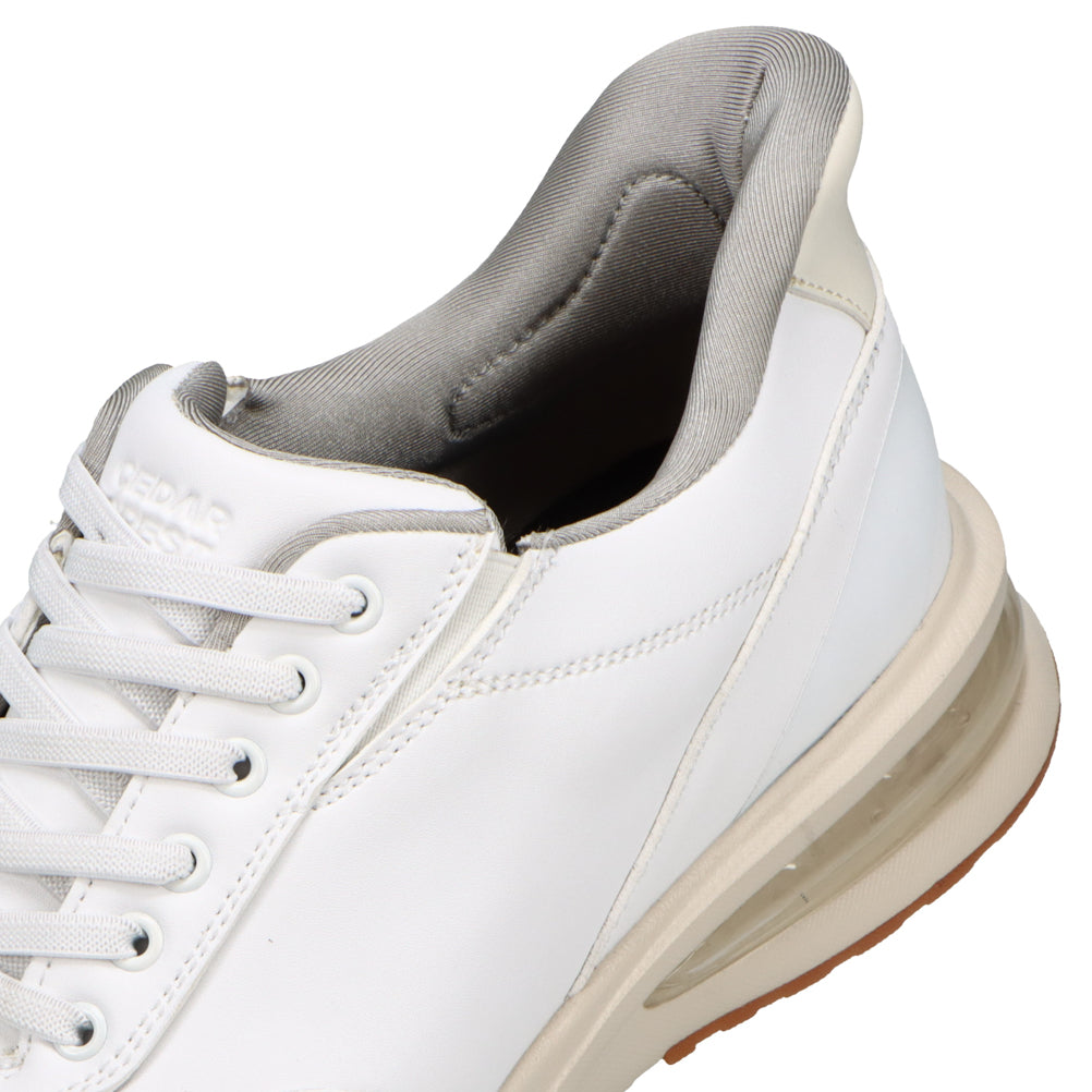 スパットシューズ(エアソールタイプ) 手を使わずに履ける【24.5cm~29.0cm】 (WHT) WHT