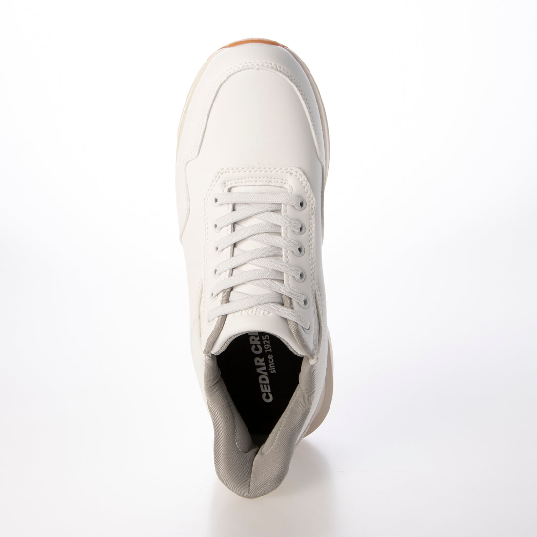 スパットシューズ(エアソールタイプ) 手を使わずに履ける【24.5cm~29.0cm】 (WHT) WHT