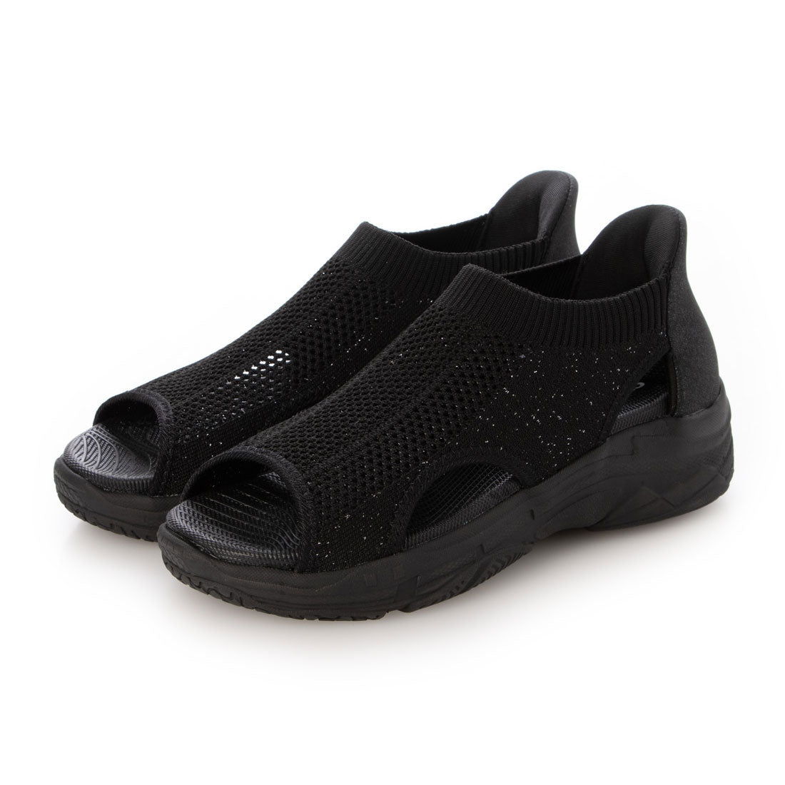 セダークレスト CEDAR CREST スパットサンダル (BLK) BLK