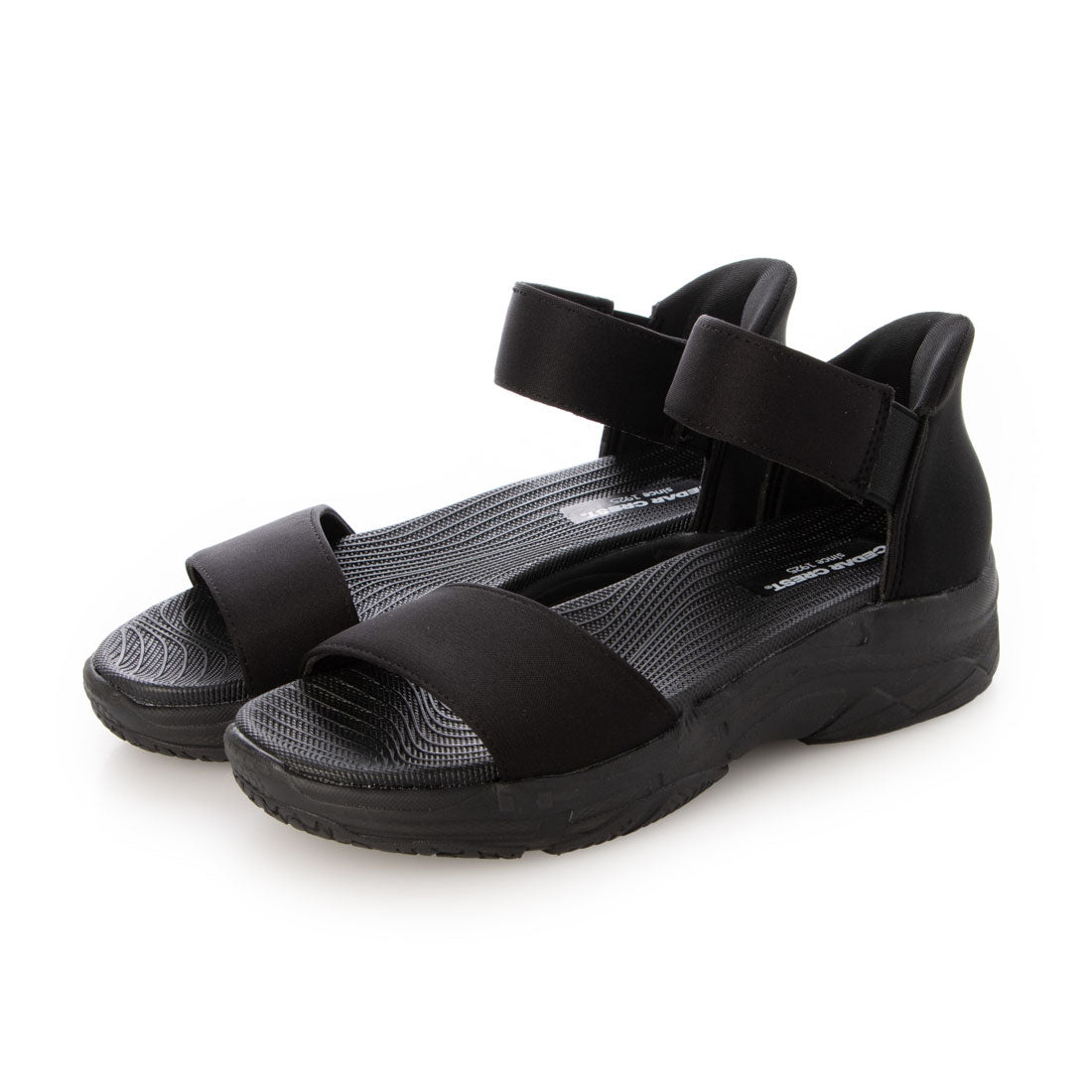 セダークレスト CEDAR CREST スパットサンダル (BLK) BLK