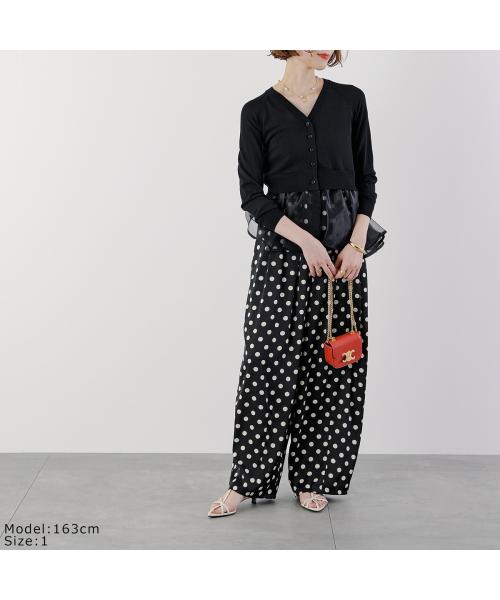 シーレット CEaRET CEaRET バレルパンツ 252005 ドット サテン (529/ブラック他) 529/ブラック他