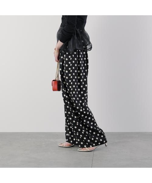 シーレット CEaRET CEaRET バレルパンツ 252005 ドット サテン (529/ブラック他) 529/ブラック他