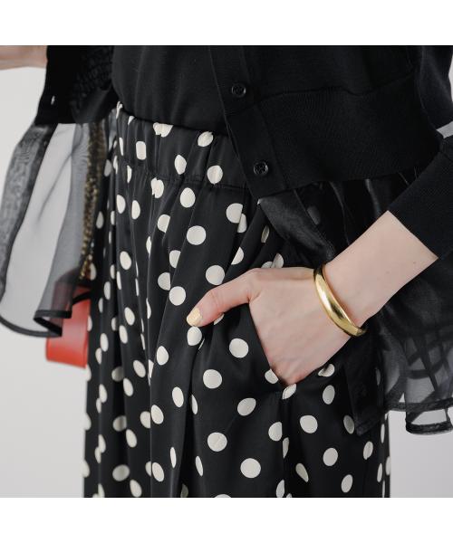 シーレット CEaRET CEaRET バレルパンツ 252005 ドット サテン (529/ブラック他) 529/ブラック他