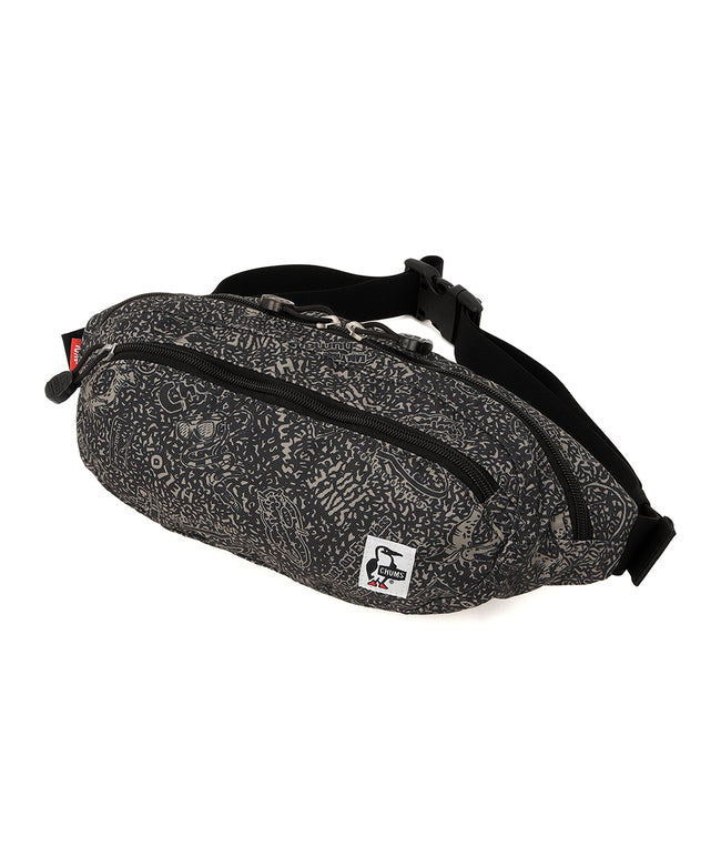 チャムス CHUMS チャムス リサイクル ウエストバッグ CHUMS RECYCLE BAG CH60-3969 (ブラック) ブラック