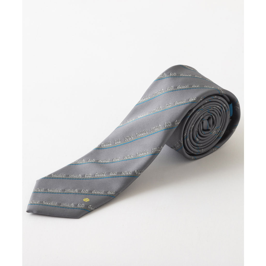 チルワーク バイ クイトランニング CHILLWORK by Quit Running テニスデザインナロータイ 刺繍ネクタイ 洗えるイージーケア,その他13