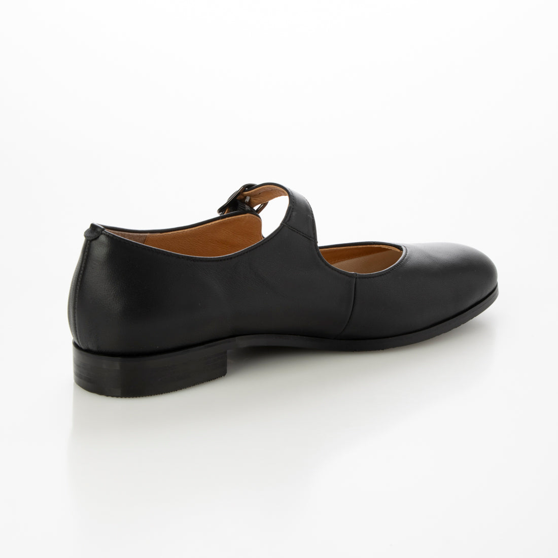 シプレ CHYPRE フラット本革マニッシュストラップシューズ