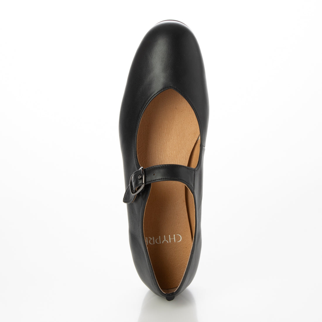 シプレ CHYPRE フラット本革マニッシュストラップシューズ