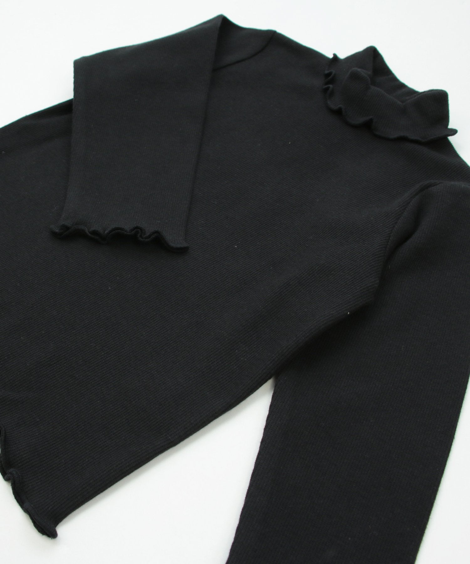 チルツー chil2 リブハイネックカットソー