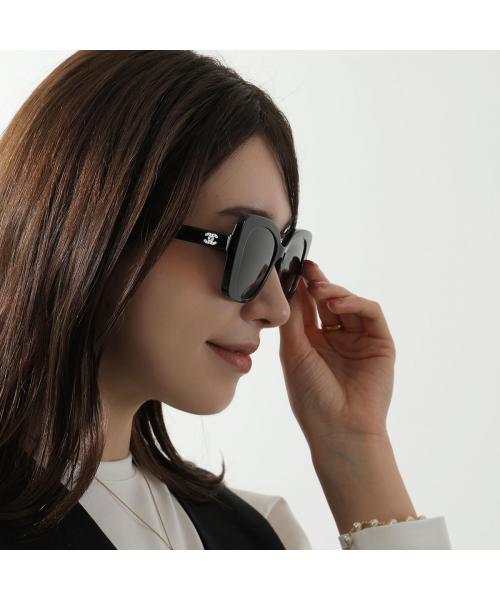 シャネル CHANEL CHANEL サングラス 5422B スクエア型 フルリム (1026S4/BLACK) 1026S4/BLACK