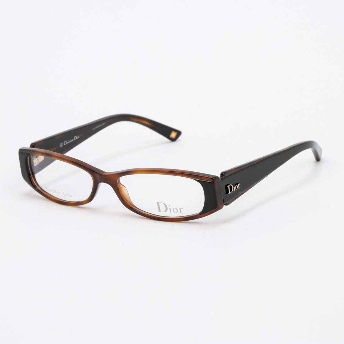 クリスチャンディオール　ブラウンデミ　メガネ Dior glasses eyewear women's men's