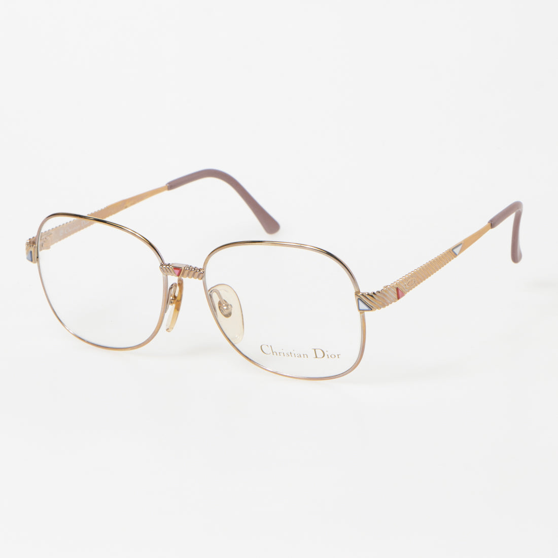 ディオール Dior メガネ 眼鏡 アイウェア レディース メンズ (ゴールド) ゴールド