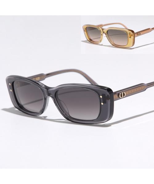 Dior ブラウンレンズ ゴールドフレーム サングラス Dior Dior sunglasses DiorHighlight S2I square type clear frame