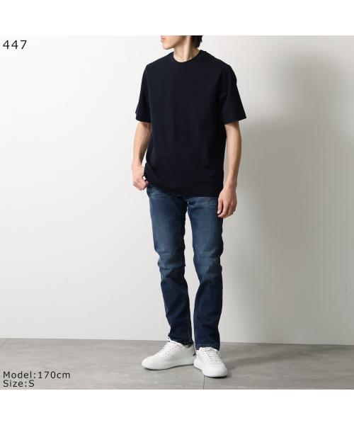 チルコロ1901 CIRCOLO1901 CIRCOLO 1901 Tシャツ CN5206 半袖 クルーネック (001/nero/ブラック) 001/nero/ブラック