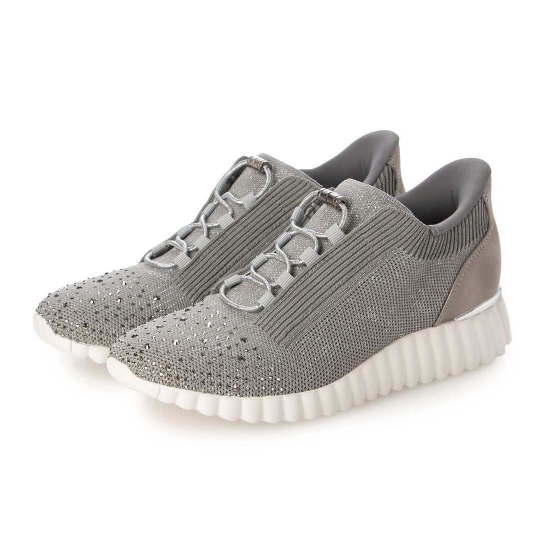 クライム climb 接触冷感?UVカット加工スニーカー (GRAY) GRAY