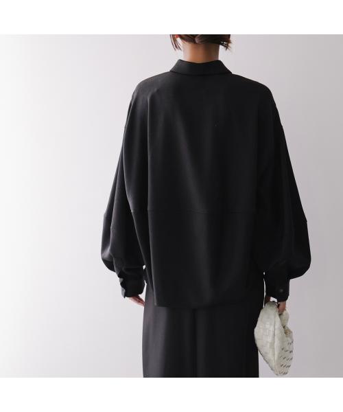 クロシェ CLOCHE CLOCHE シャツ 85639 ブラウス ボリュームスリーブ (85/ブラウン) 85/ブラウン