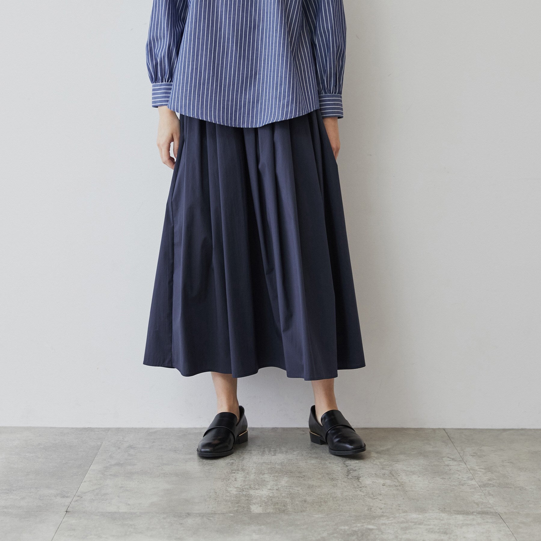 クロエンス cloenc タイプライターフレアスカート