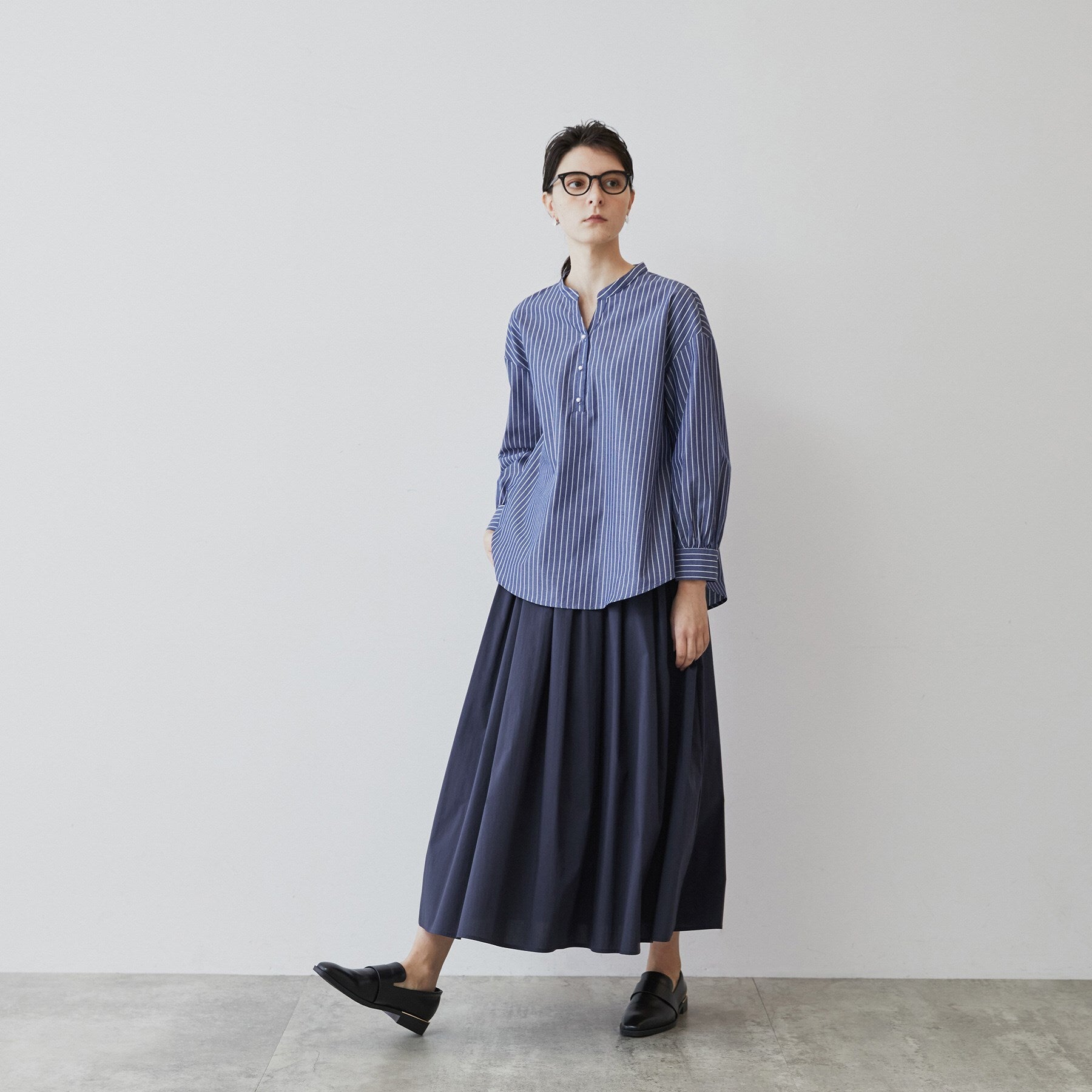 クロエンス cloenc タイプライターフレアスカート