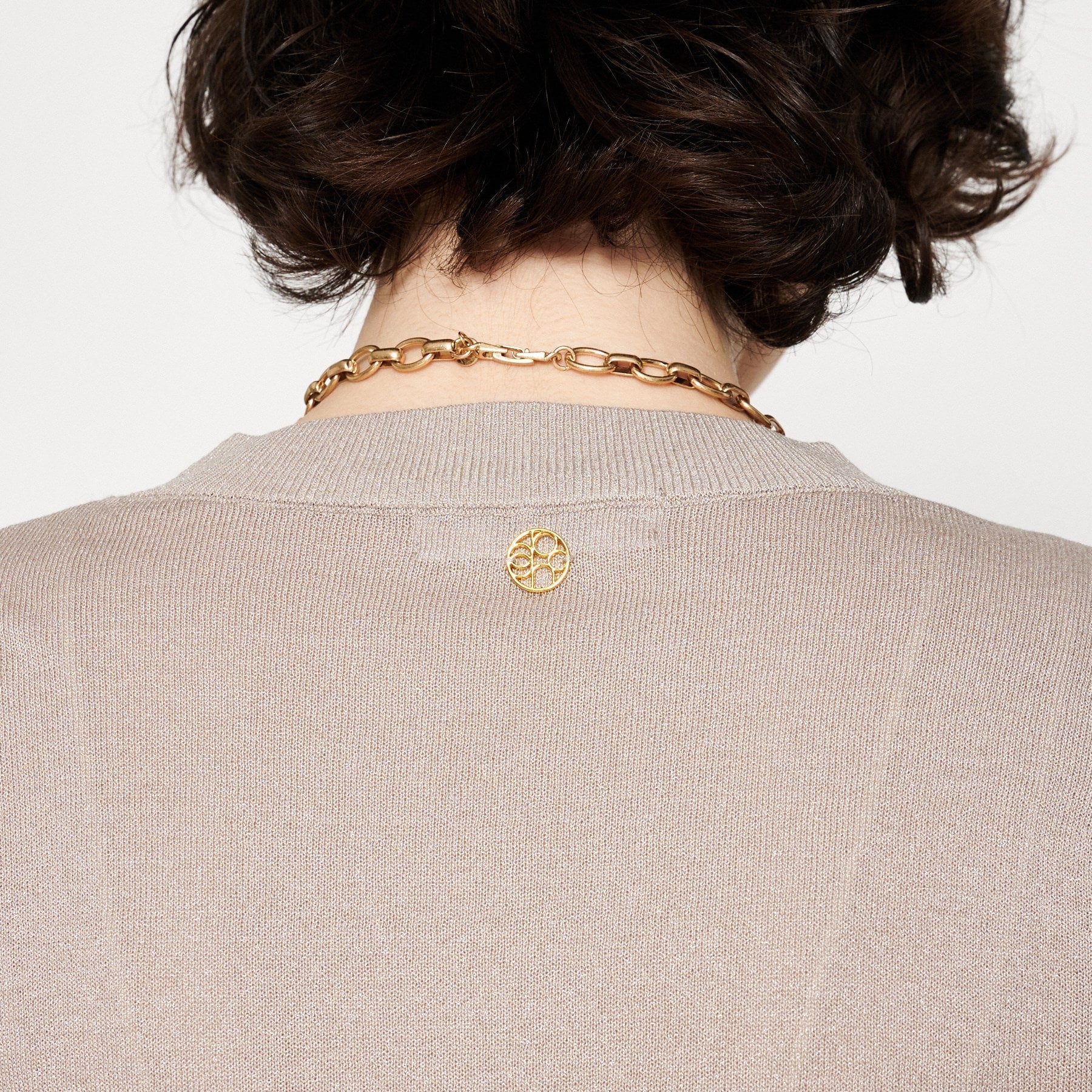 クロエンス cloenc 【手洗い可】バルーンスリーブニットプルオーバー (ラベンダー(080)) ラベンダー(080)