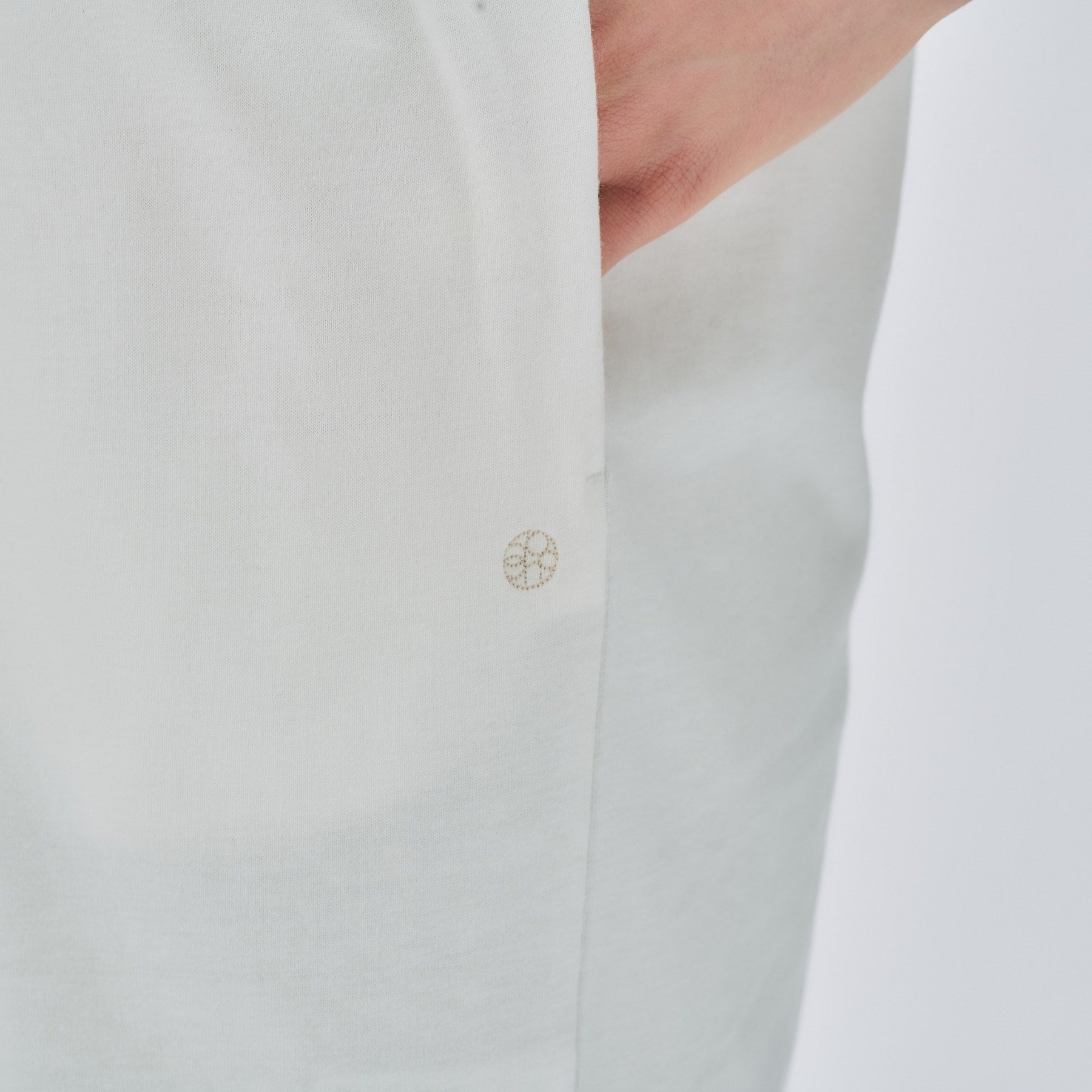 クロエンス cloenc 【UVカット/接触冷感】コットンブレンドロングカットソーワンピース (ブラウン(044)) ブラウン(044)