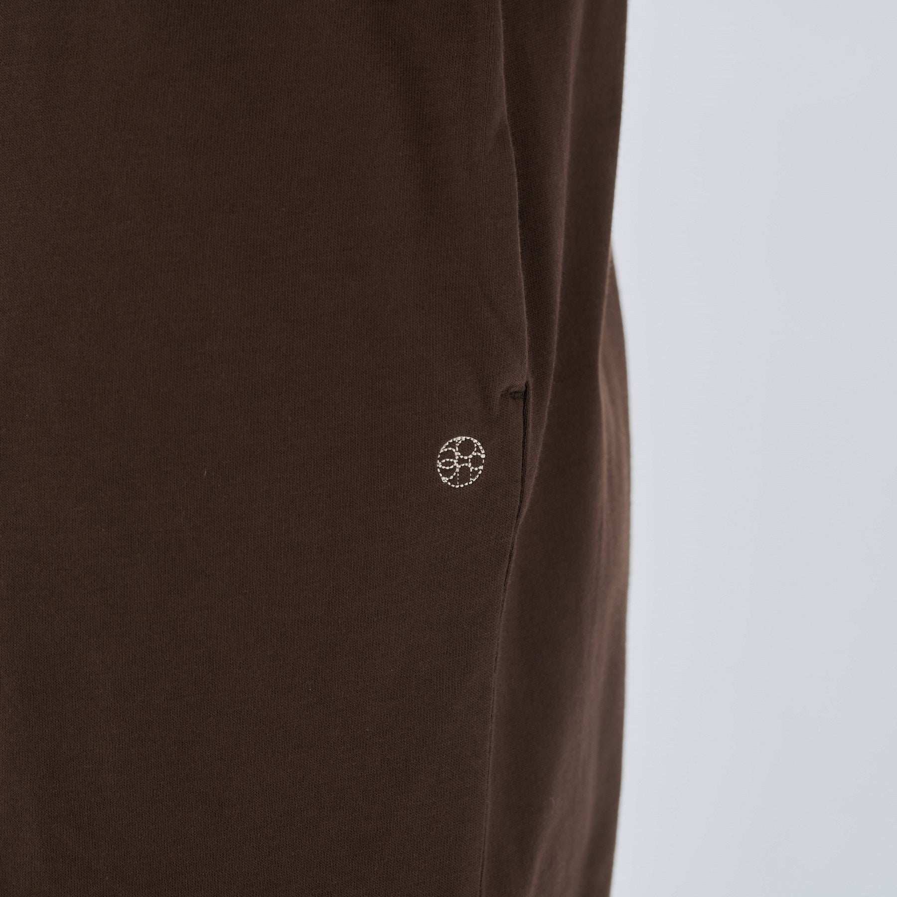 クロエンス cloenc 【UVカット/接触冷感】コットンブレンドロングカットソーワンピース (ブラウン(044)) ブラウン(044)