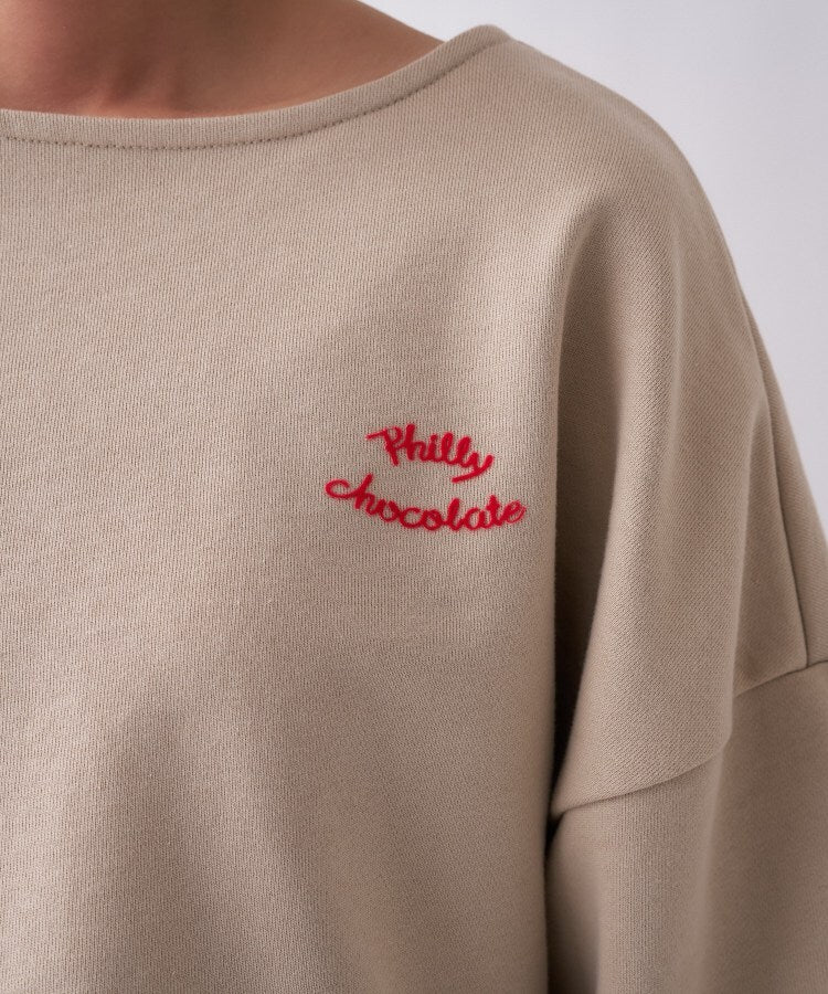 クロエンス cloenc 【Philly chocolate】キャットモチーフ2wayスウェット (ベージュ(152)) ベージュ(152)
