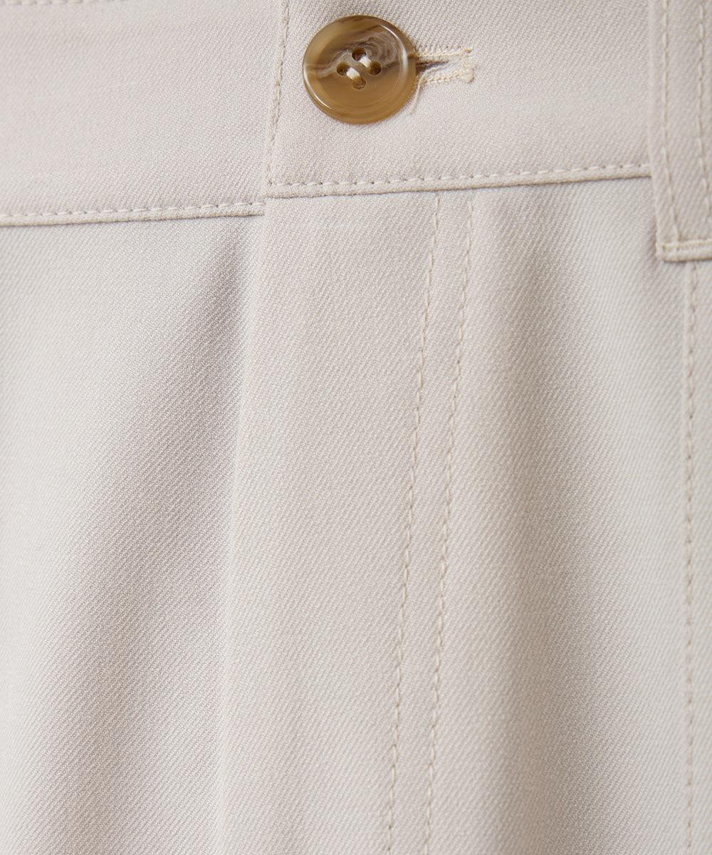 マノフ MANOF POCKET STITCH CENTER PRESS PANTS (KHAKI) KHAKI