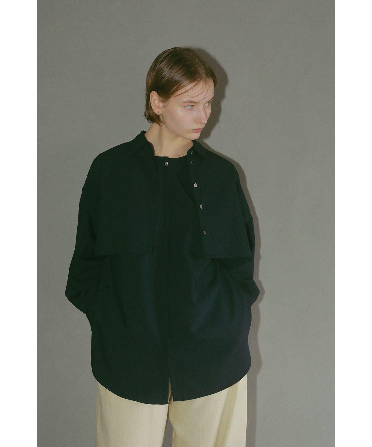 マノフ MANOF LAYERED SHIRT