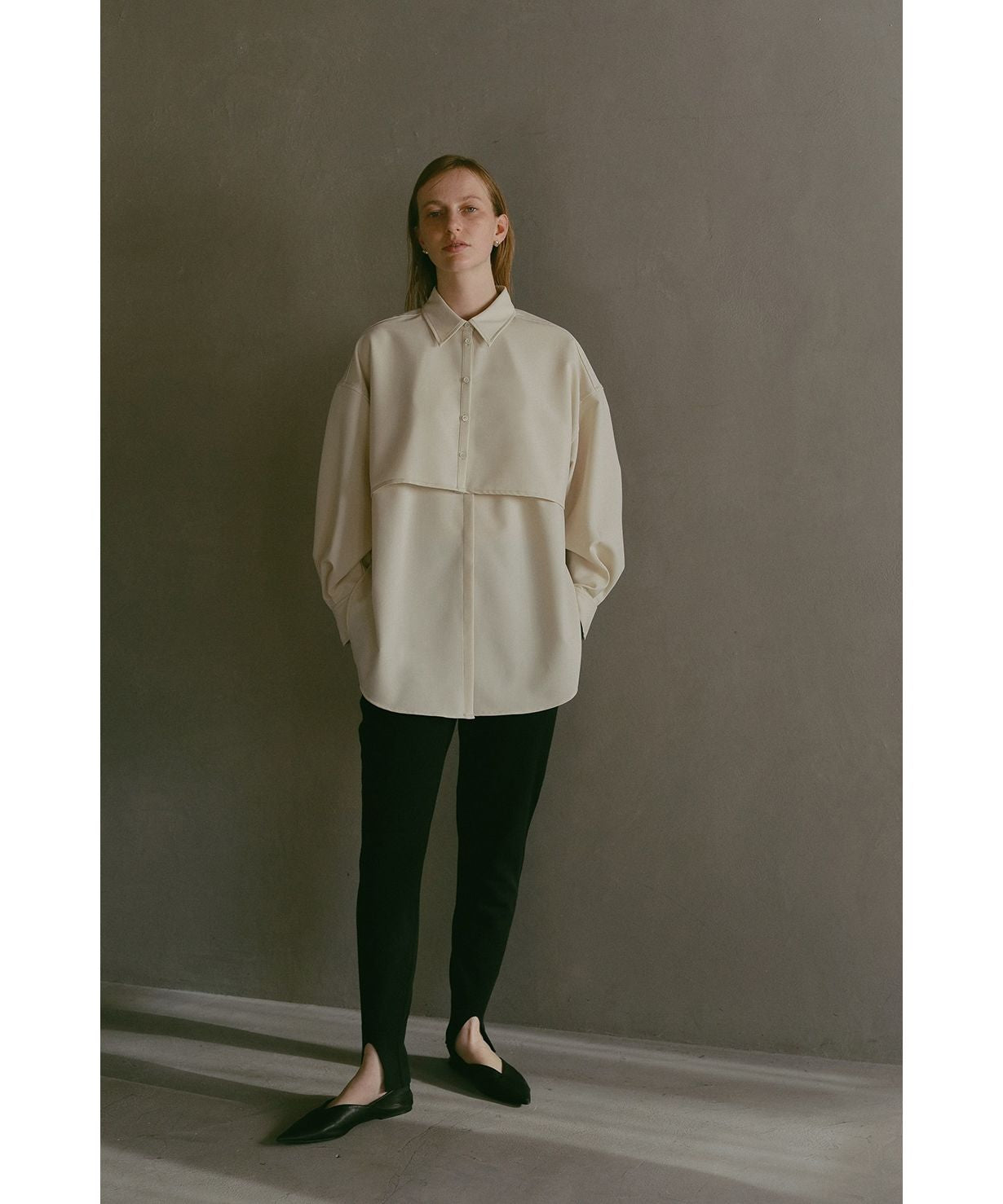 マノフ MANOF LAYERED SHIRT