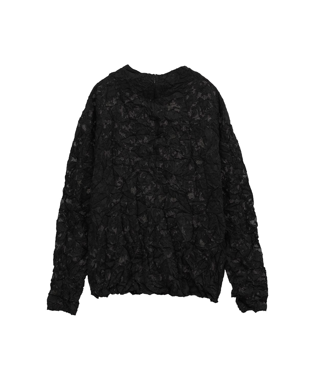 マノフ MANOF SHADOW CROUD PULL OVER (BLACK) BLACK