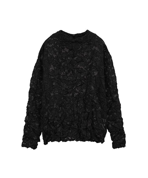 マノフ MANOF SHADOW CROUD PULL OVER (BLACK) BLACK