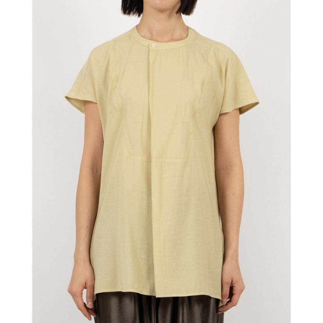 マノフ MANOF BACK OPEN DRESS SHIRT
