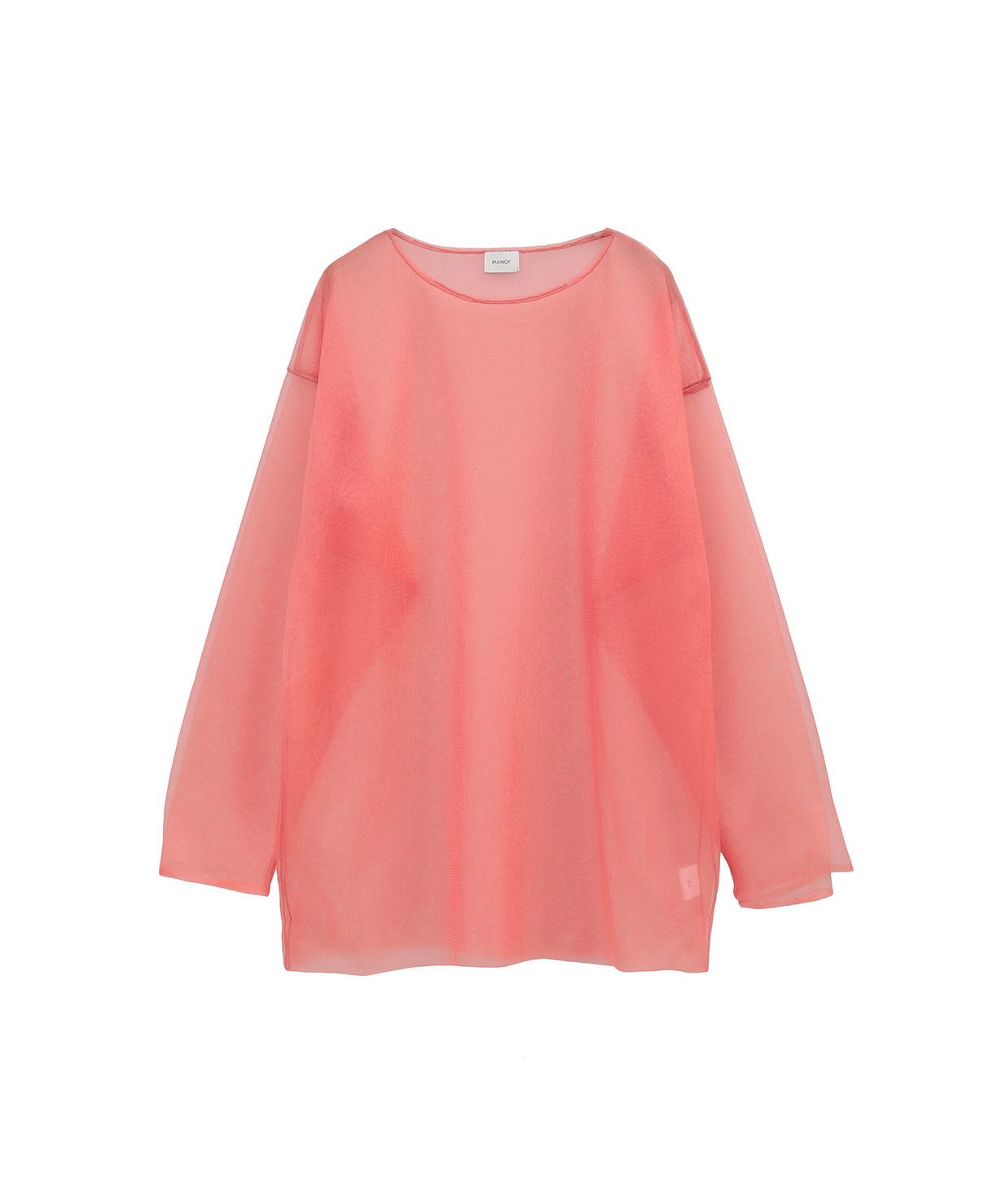マノフ MANOF DOUBLE LAYERED KNIT (MINT) MINT