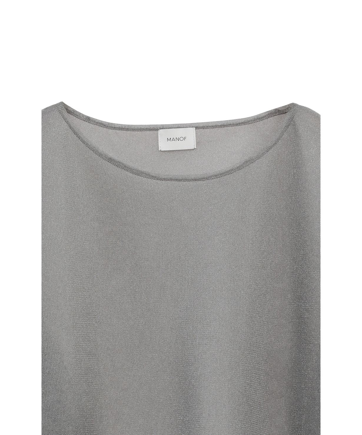 マノフ MANOF DOUBLE LAYERED KNIT (MINT) MINT