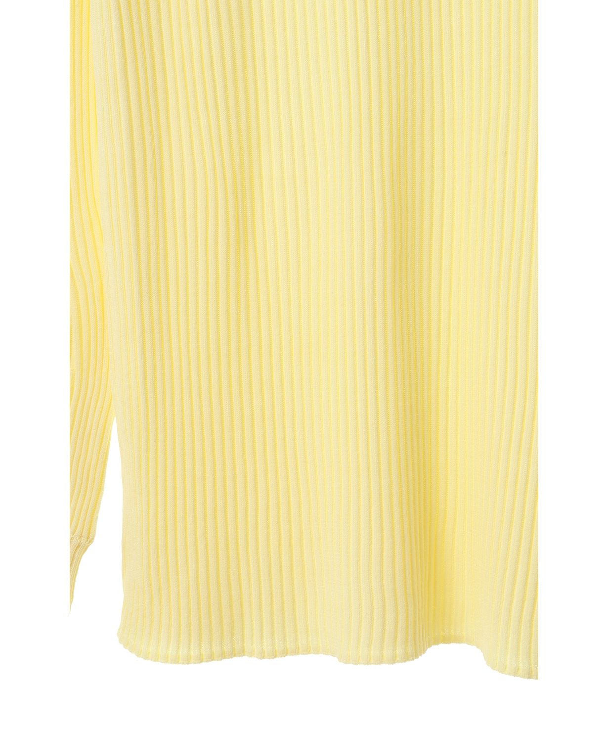 マノフ MANOF TURTLE NECK WIDE SLEEVE RIB KNIT (PINK) PINK