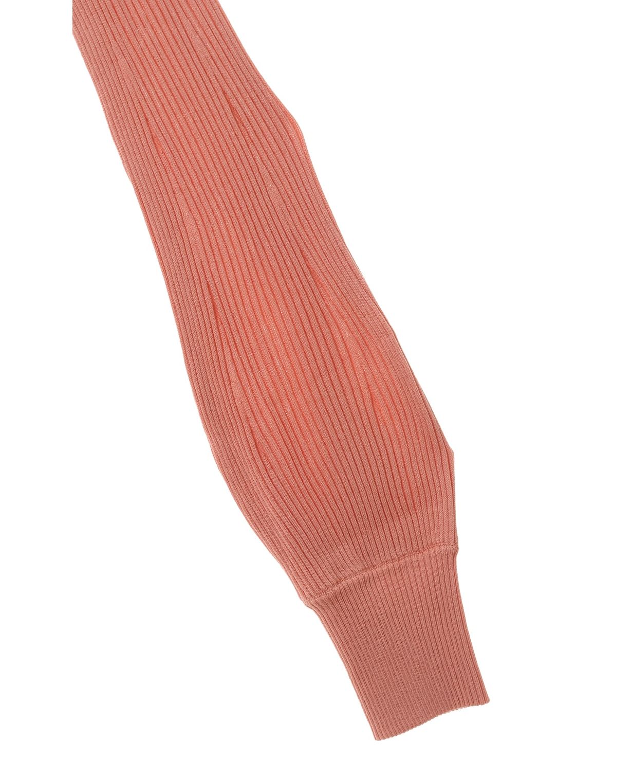 マノフ MANOF TURTLE NECK WIDE SLEEVE RIB KNIT (PINK) PINK