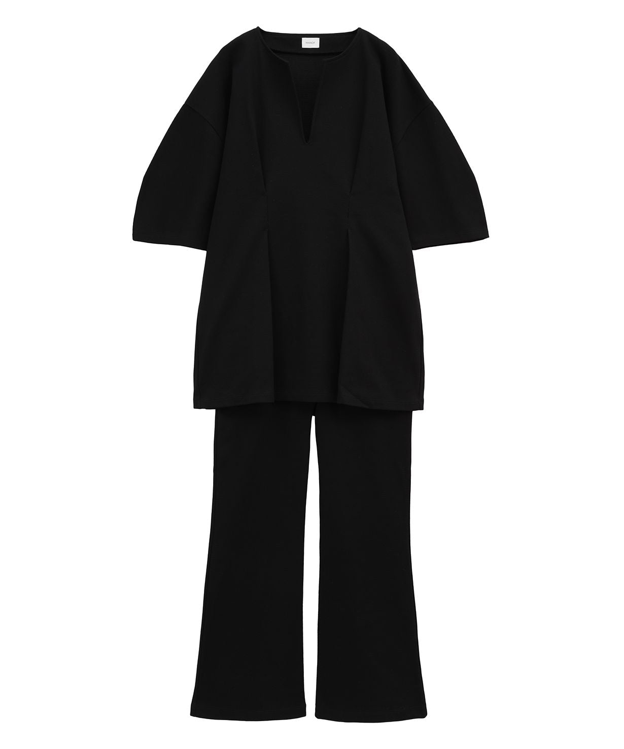 マノフ MANOF WAIST TUCK SET UP (BLACK) BLACK