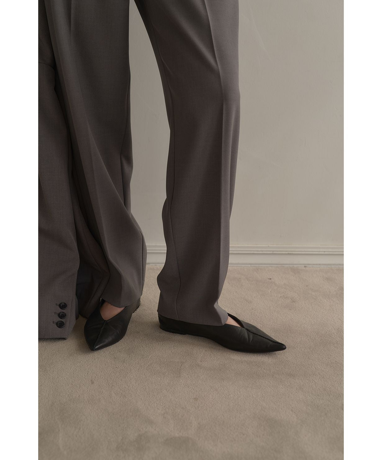 マノフ MANOF 【セットアップ対応商品】TAPERED GOM PANTS (NAVY) NAVY
