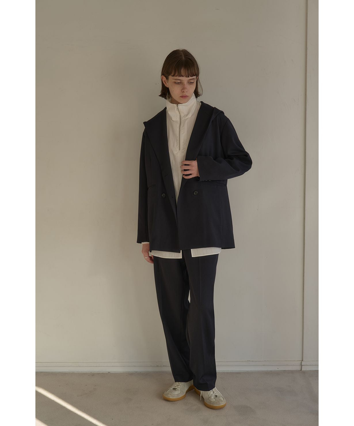マノフ MANOF 【セットアップ対応商品】TAPERED GOM PANTS (NAVY) NAVY