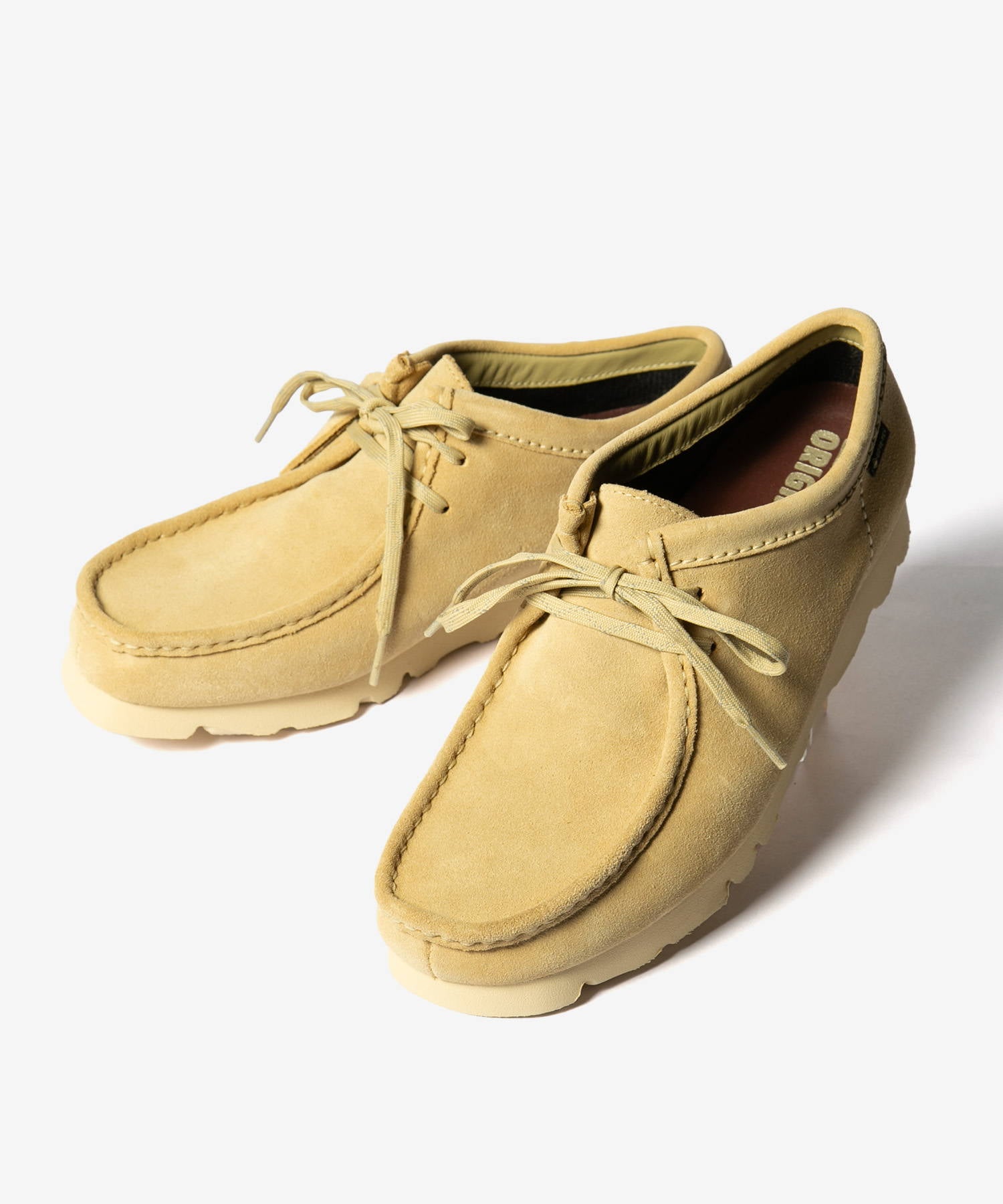 【Clarks wallabees】モカシン 靴 ベージュ スエード　27.0 Clarks Clarks Clarks Clarks 26179251 Boots WallabeeGTX Men's Shoes Wal