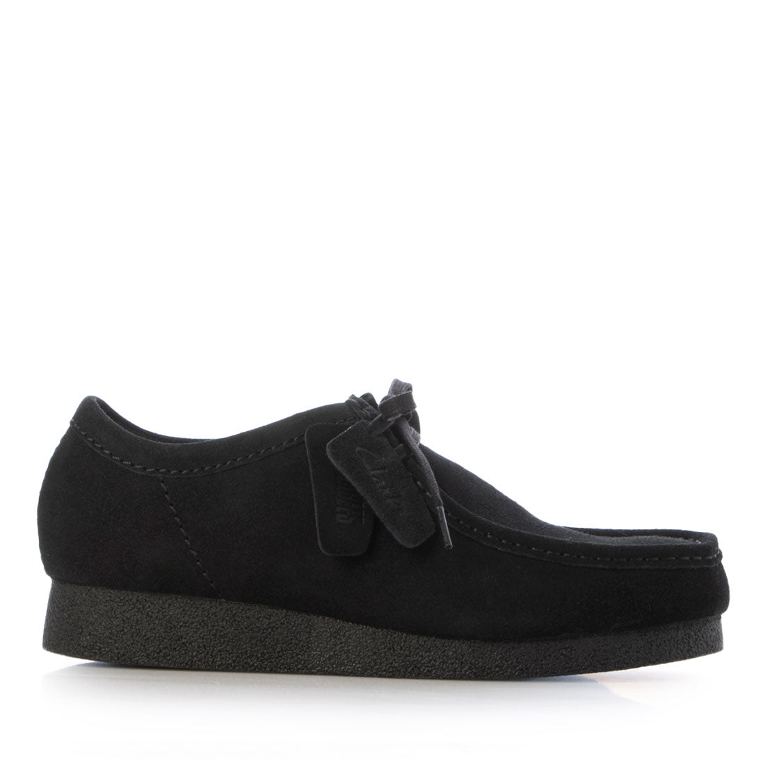 クラークス Clarks WALLABEEEVO WP (Black Leather) Black Leather
