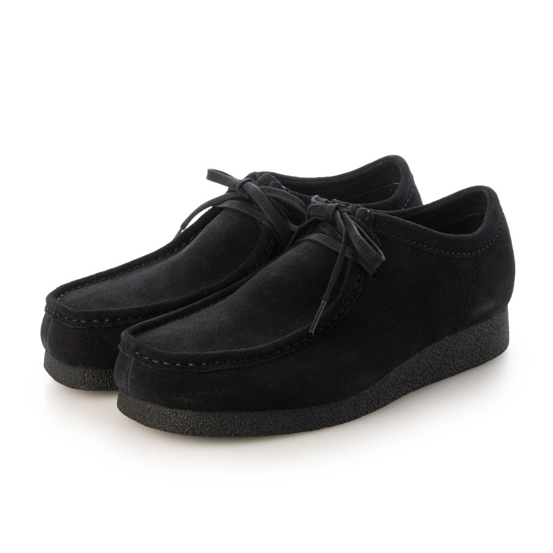 クラークス Clarks WALLABEEEVO WP (Black Leather) Black Leather