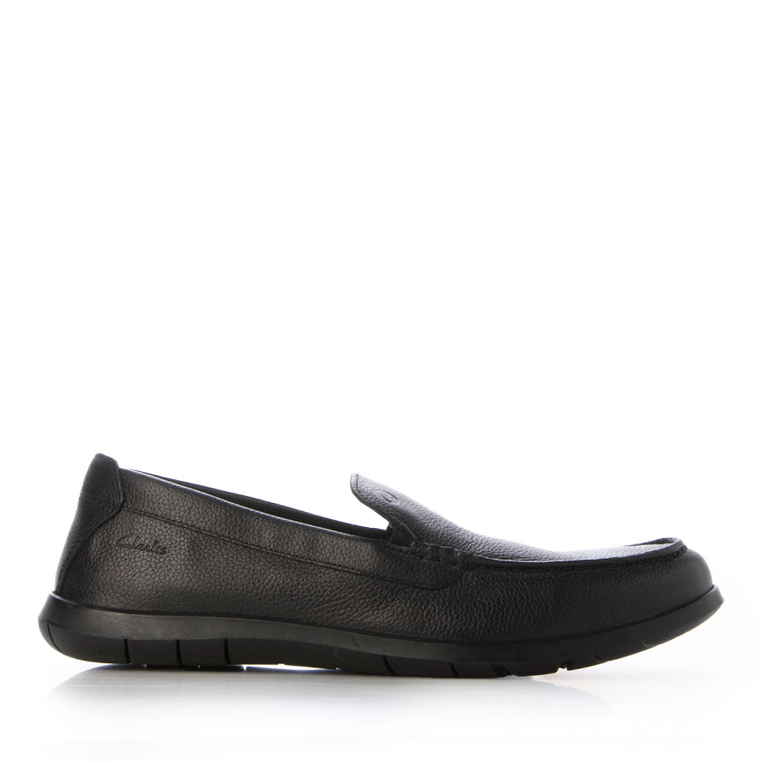 クラークス Clarks Flexway Step (Black Leather) Black Leather