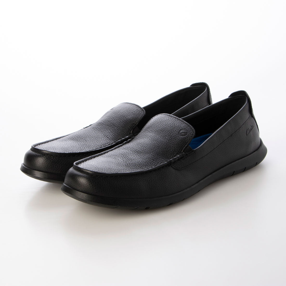 クラークス Clarks Flexway Step (Black Leather) Black Leather