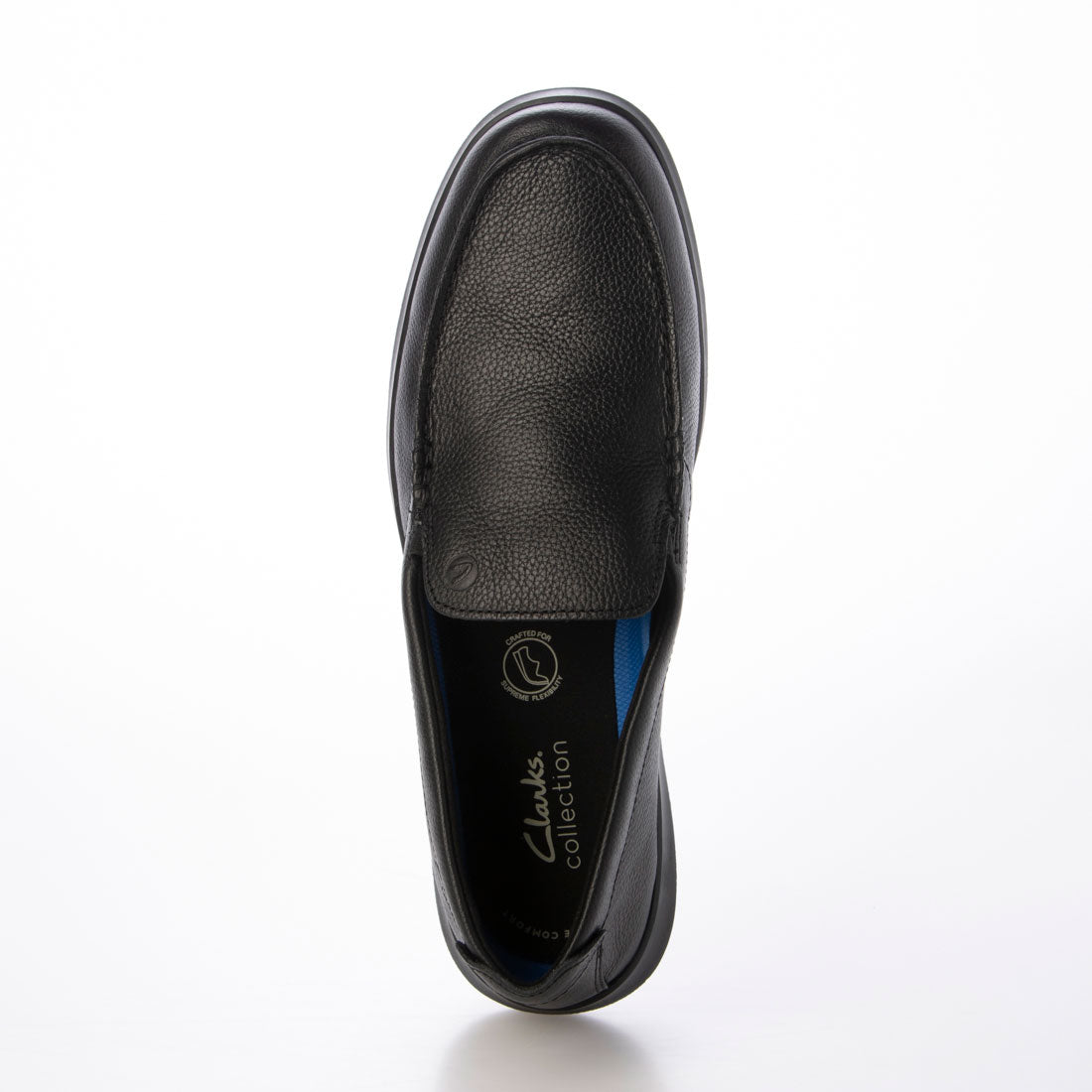クラークス Clarks Flexway Step (Black Leather) Black Leather