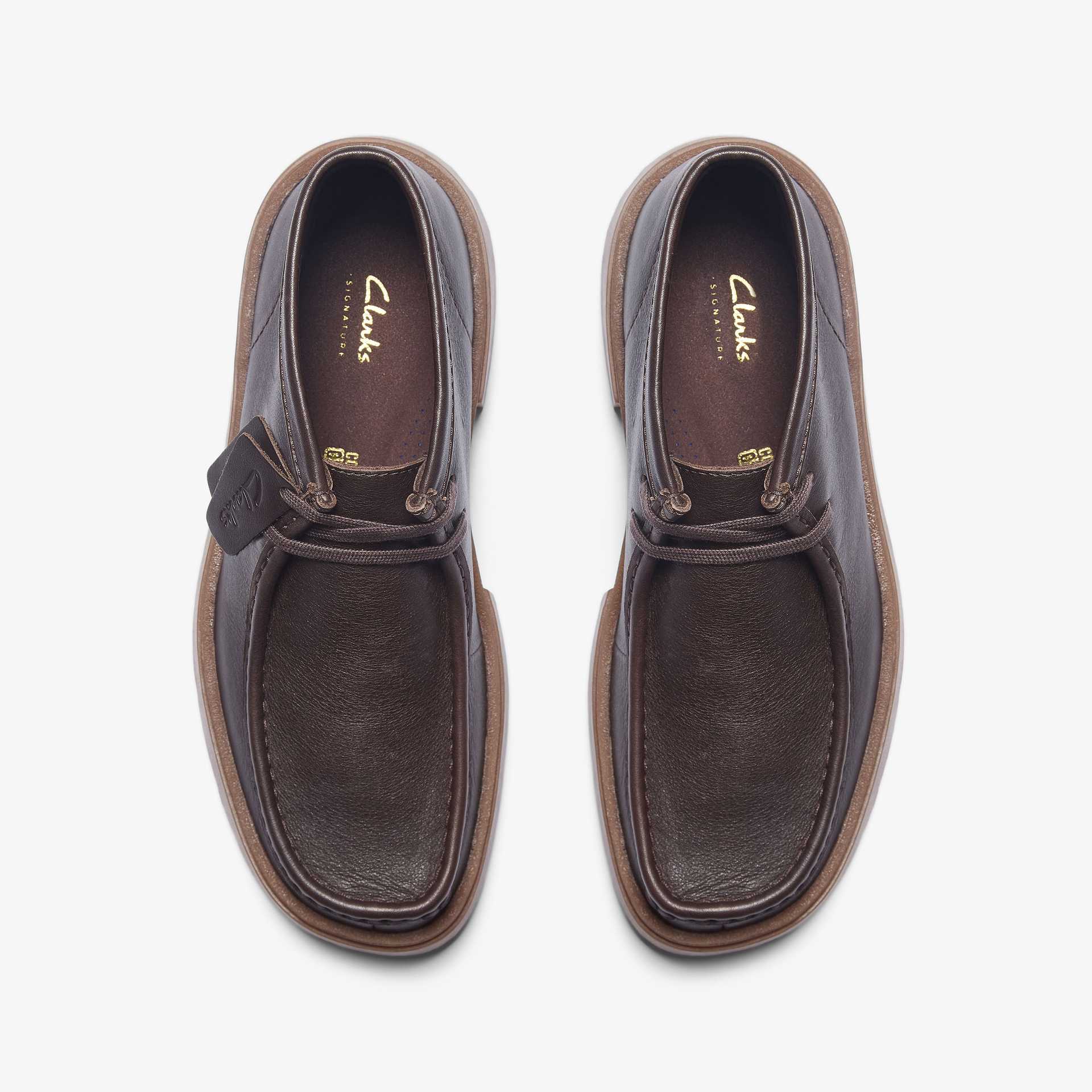 クラークス Clarks Torview Hi / トービューハイ (ブラウンレザー) ブラウンレザー