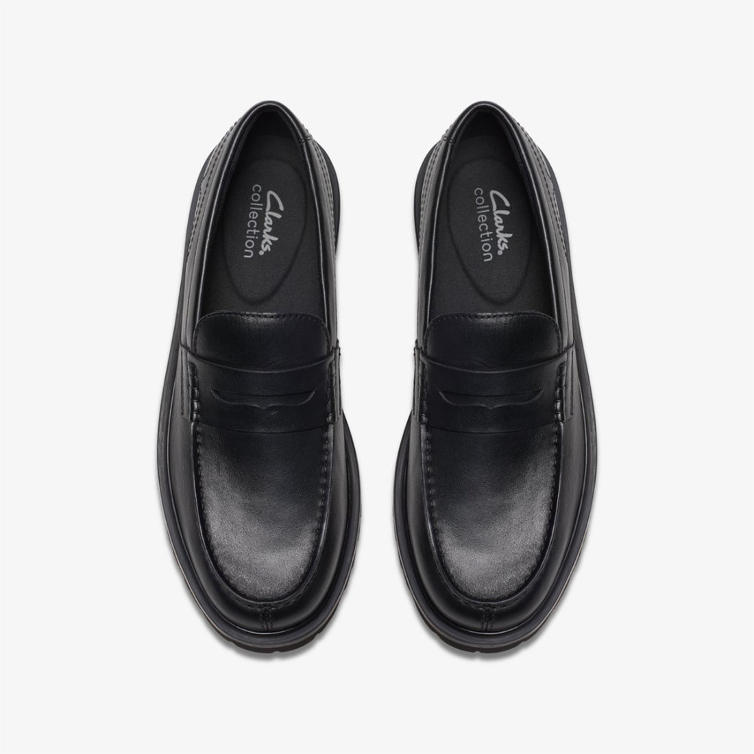クラークス Clarks バーウィックロー(Berwick Lo) (ブラックレザー) ブラックレザー